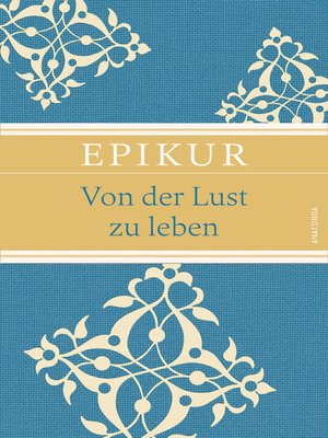 cover image of Von der Lust zu leben